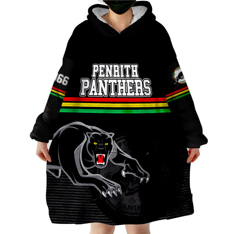 penrith-panthers-retro-1966-wearable-blanket-hoodie-black