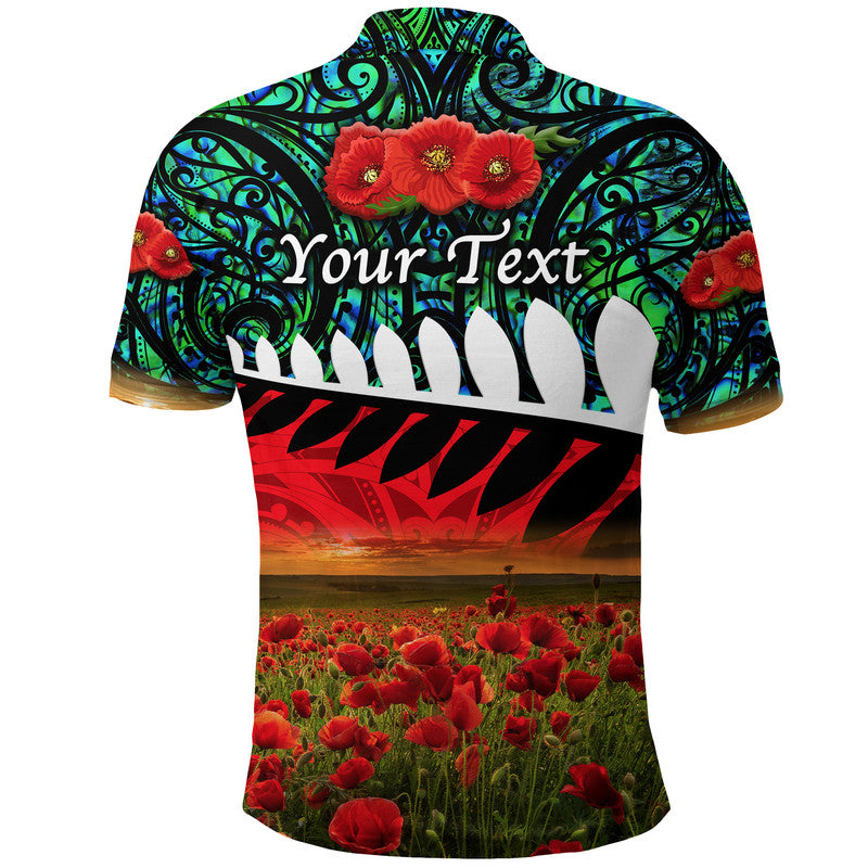 custom-personalised-new-zealand-maori-anzac-polo-shirt-poppy-vibes-turquoise
