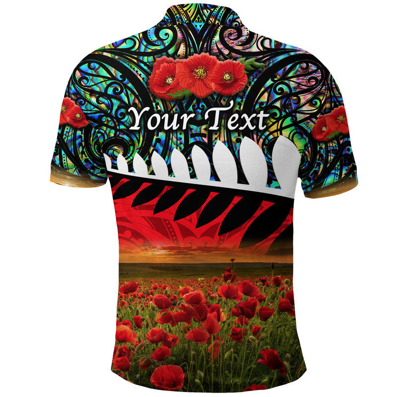 custom-personalised-new-zealand-maori-anzac-polo-shirt-poppy-vibes-paua-shell