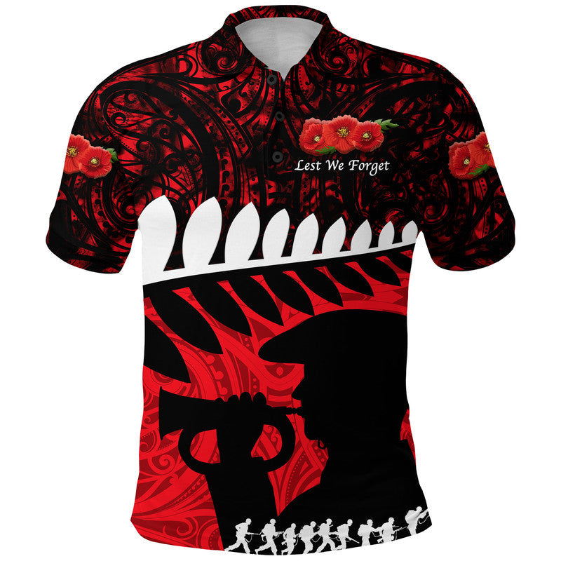 new-zealand-maori-anzac-polo-shirt-remembrance-soldier-red