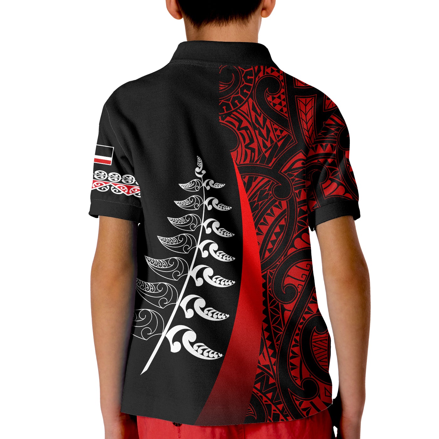 waitangi-day-polo-shirt-maori-mix-fern-style-red