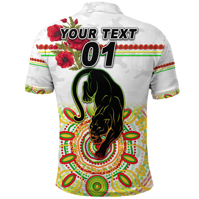 custom-personalised-penrith-panthers-anzac-2022-polo-shirt-indigenous-vibes-white
