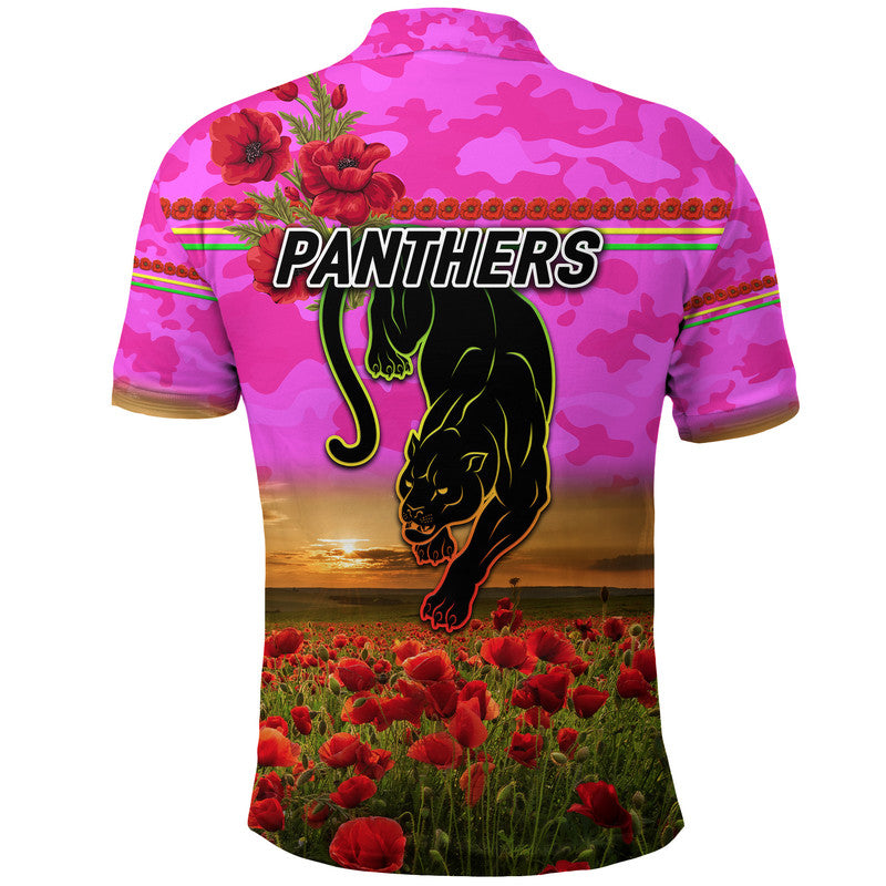 penrith-panthers-anzac-2022-polo-shirt-poppy-flowers-vibes-pink