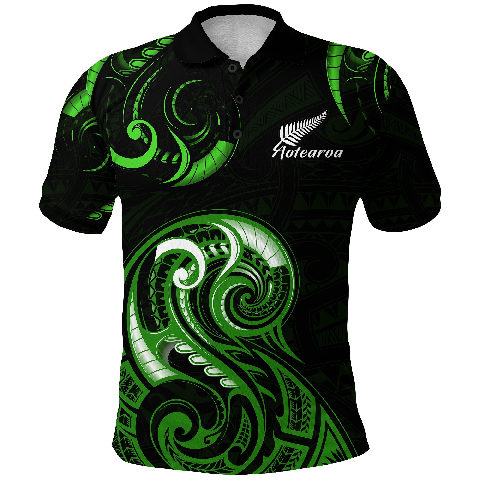 aotearoa-fern-polo-shirt-maori-pattern-version-green-lt13