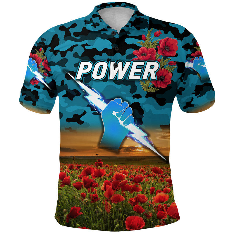 custom-personalised-port-adelaide-power-anzac-polo-shirt-poppy-vibes