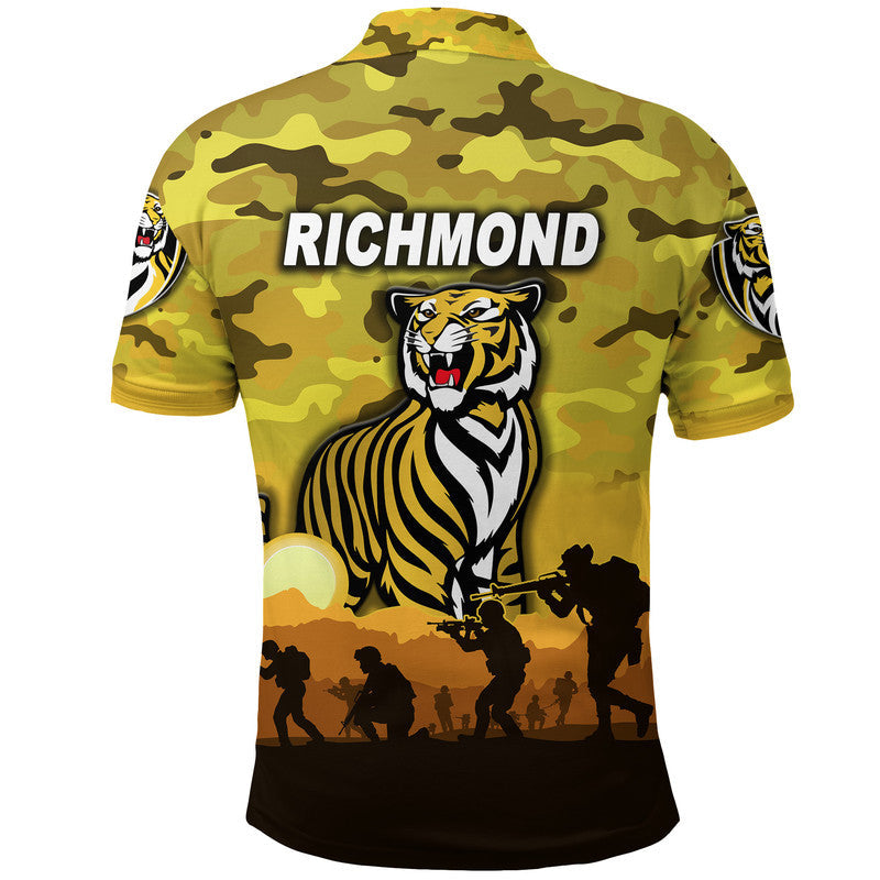 richmond-tigers-anzac-polo-shirt-simple-style-yellow