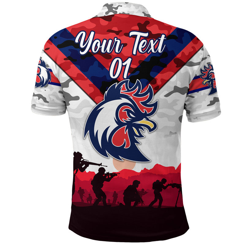 custom-personalised-sydney-roosters-anzac-2022-polo-shirt-simple-style-white