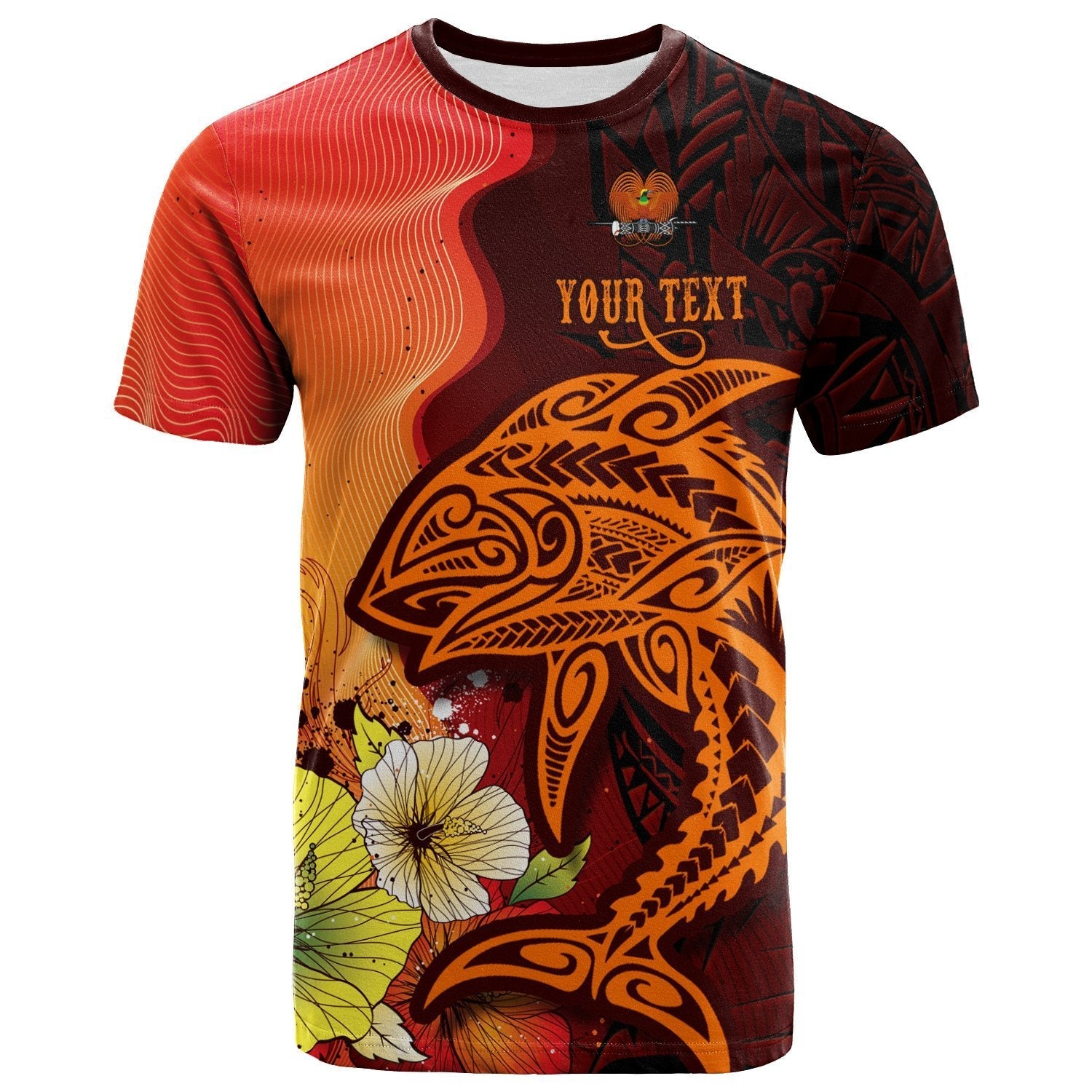 papua-new-guinea-custom-personalised-t-shirt-tribal-tuna-fish