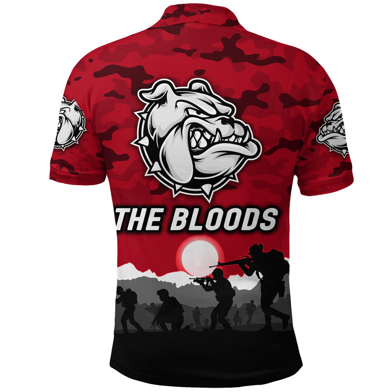 west-football-club-alice-springs-anzac-polo-shirt-the-bloods-simple-style-red