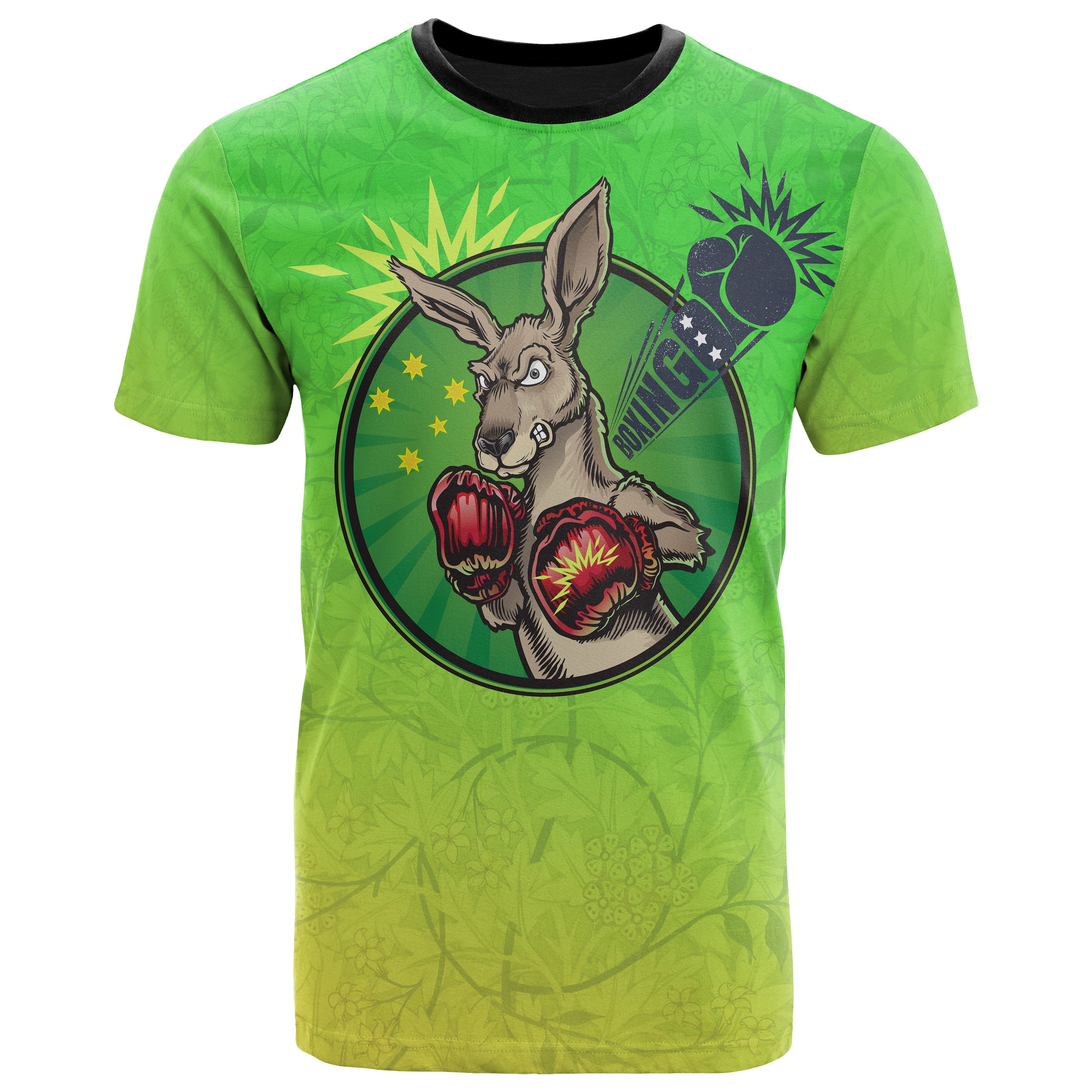t-shirt-kangaroo-boxing-aussie-spirit-green