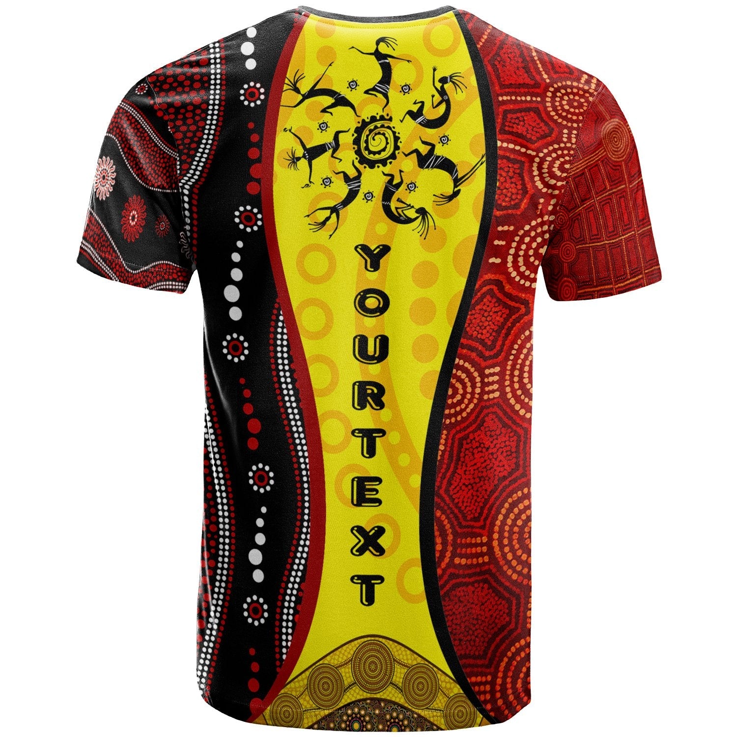 aboriginal-t-shirts-koori-dot-acrylic-paint-dreamtime-dance