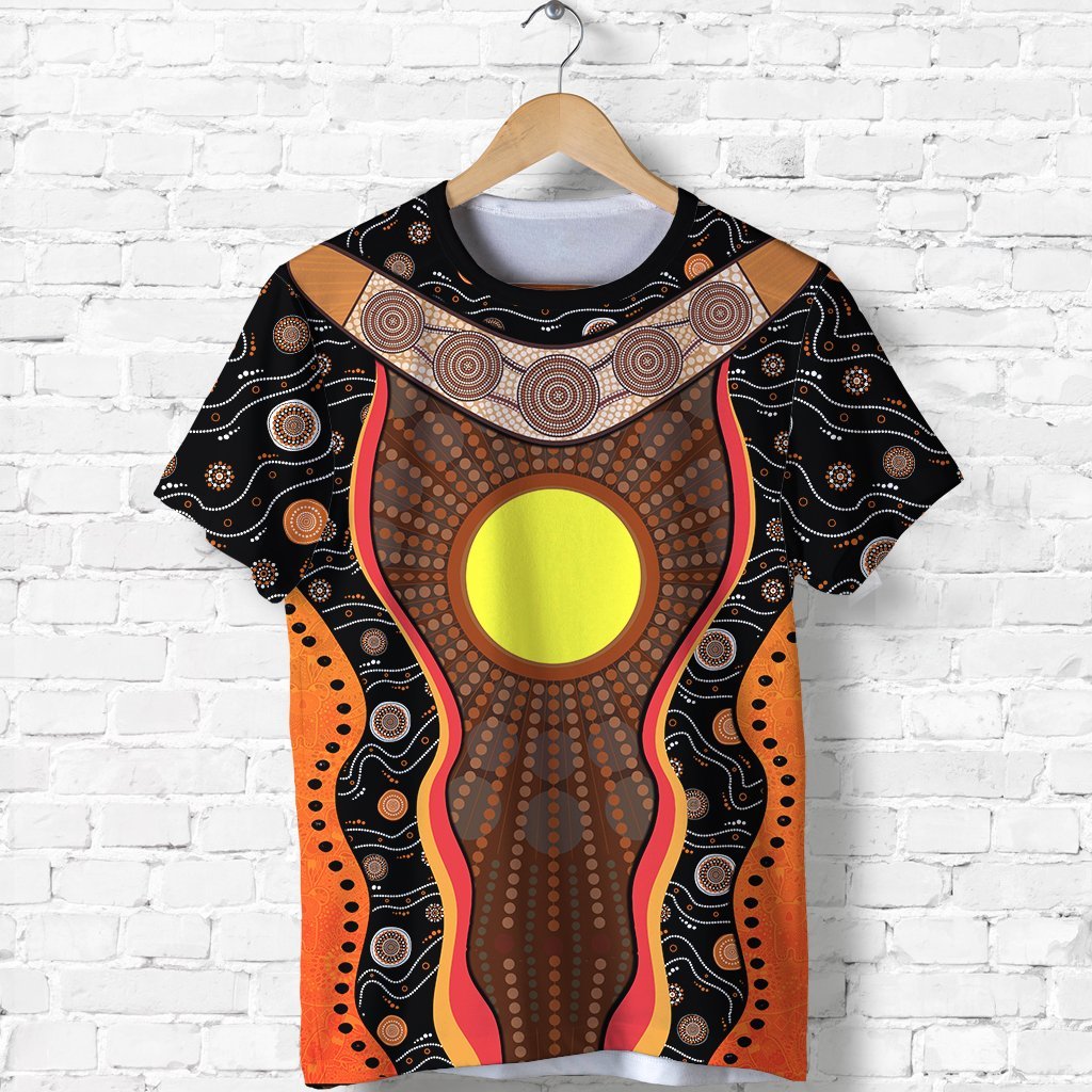 aboriginal-t-shirt-sun-dot-painting-boomerang-patterns