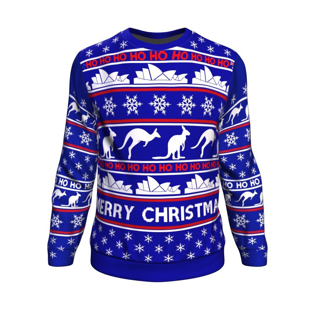 christmas-sweater-sydney-opera-shirt-kangaroo-patterns-unisex
