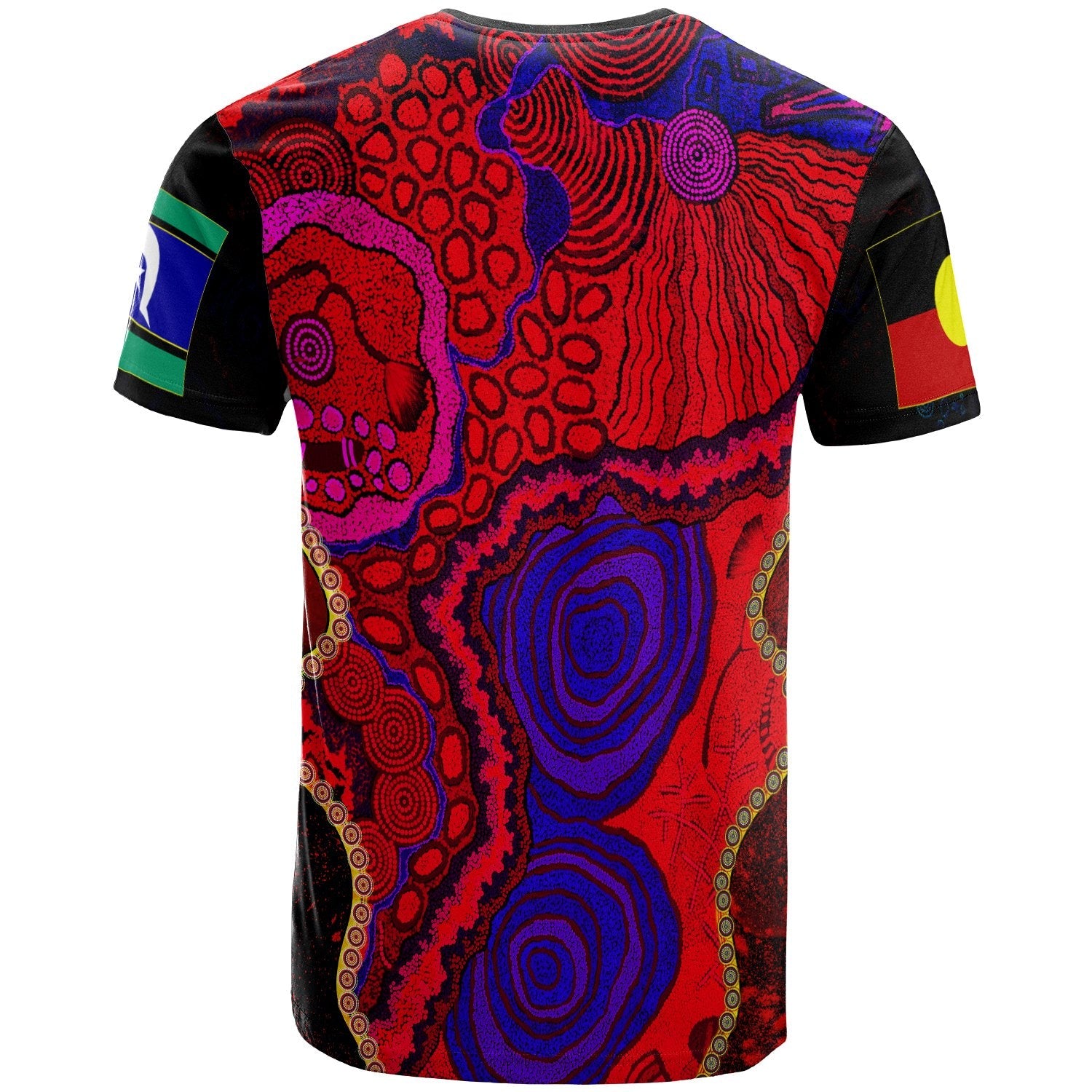aboriginal-t-shirt-naidoc-week-2020-aboriginal-red-pattern