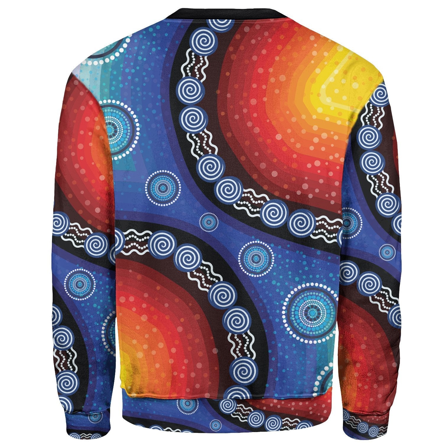 sweater-shirt-aboriginal-color-dot-painting
