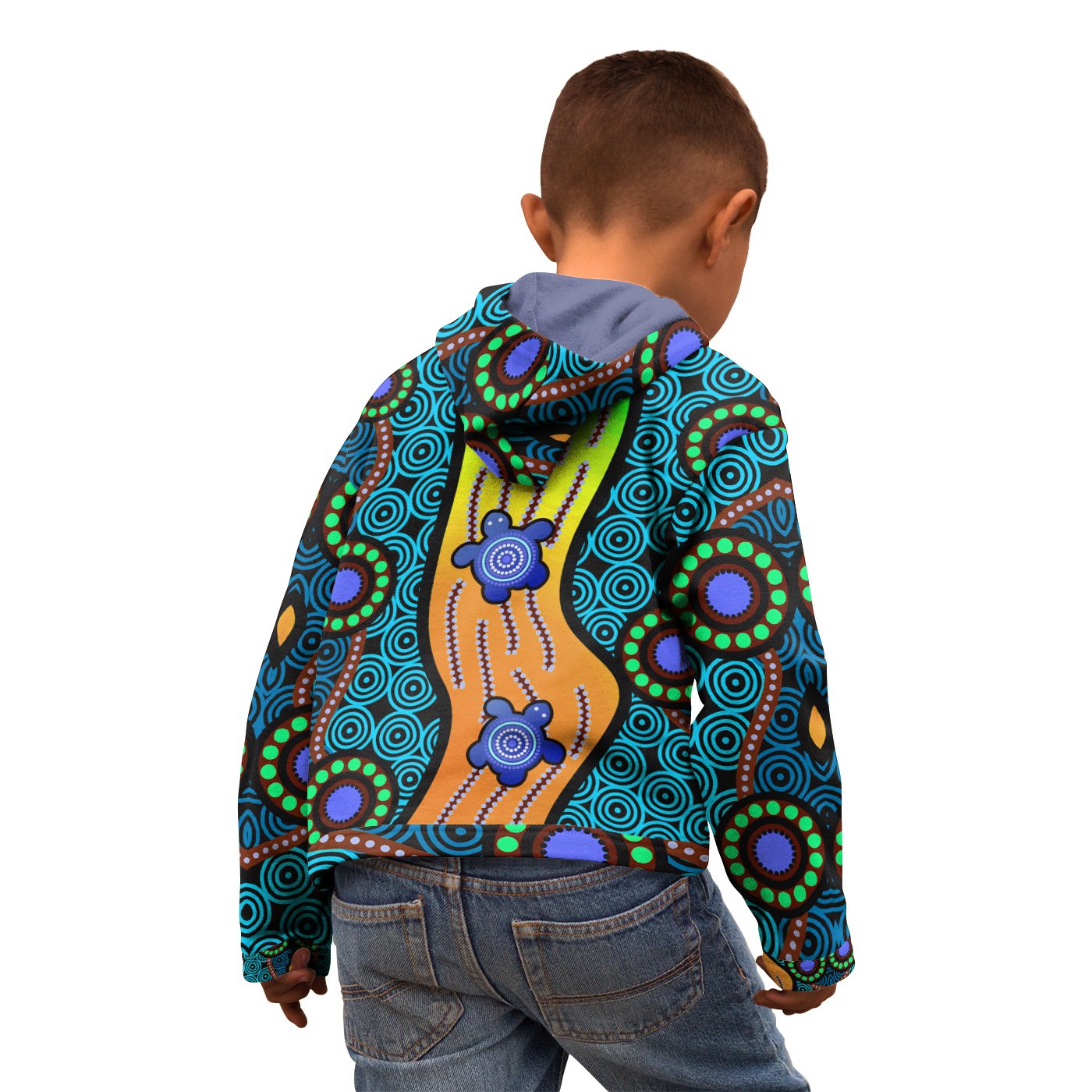 hoodie-kids-aboriginal-turtle