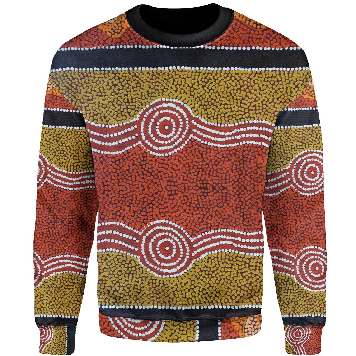 sweater-shirt-aboriginal-dot-style