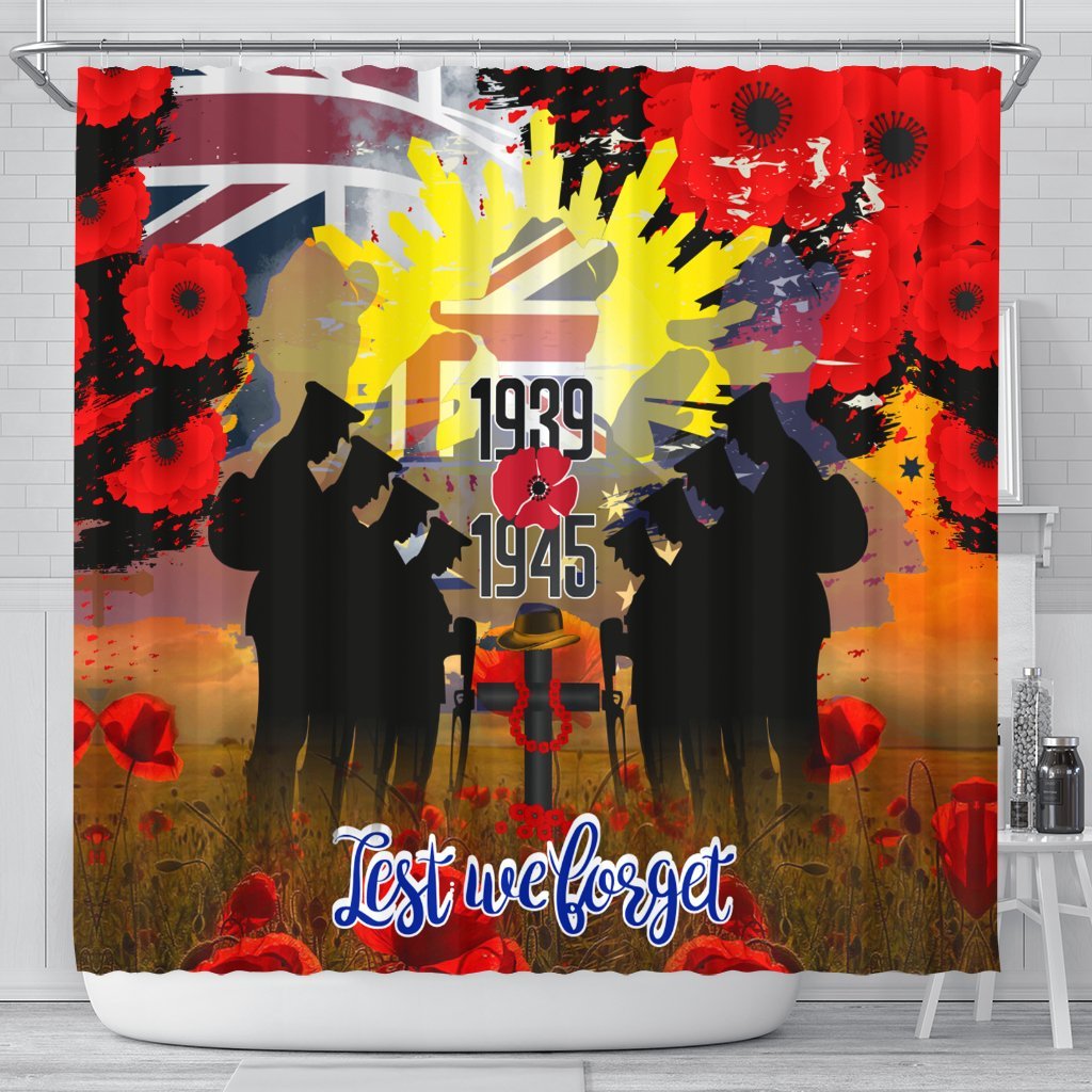 shower-curtain-anzac-day-2021-world-war-ii-commemoration-1939-1945