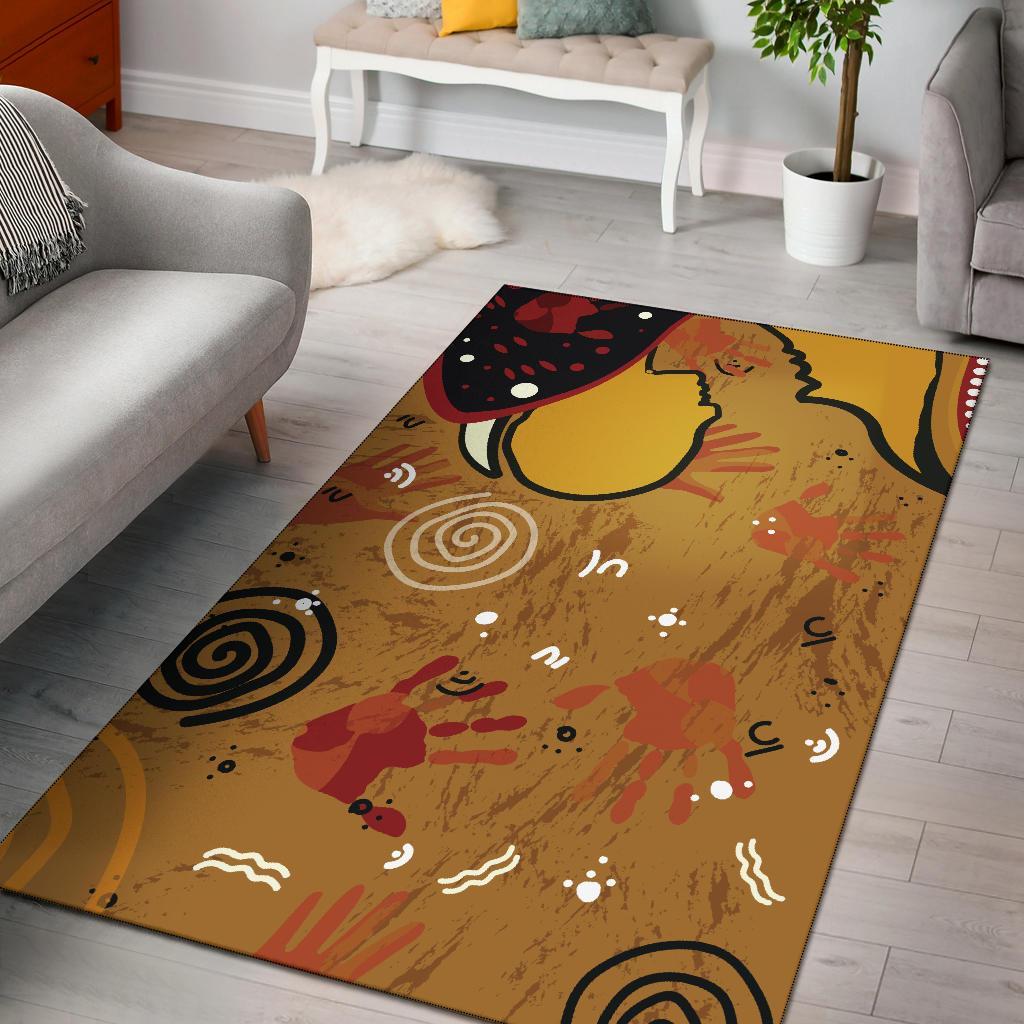 aboriginal-area-rug-mother-and-son-hand-art