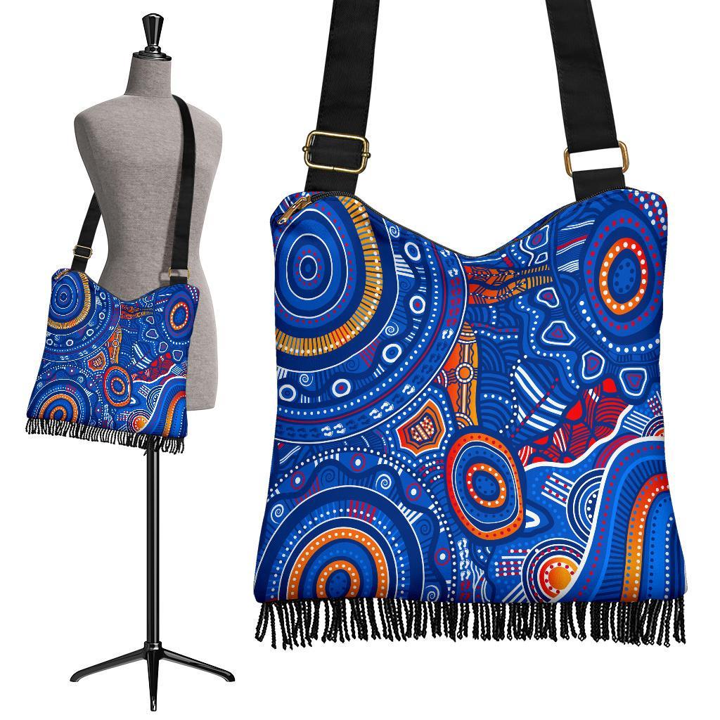 aboriginal-crossbody-boho-handbags-indigenous-footprint-patterns-blue-color