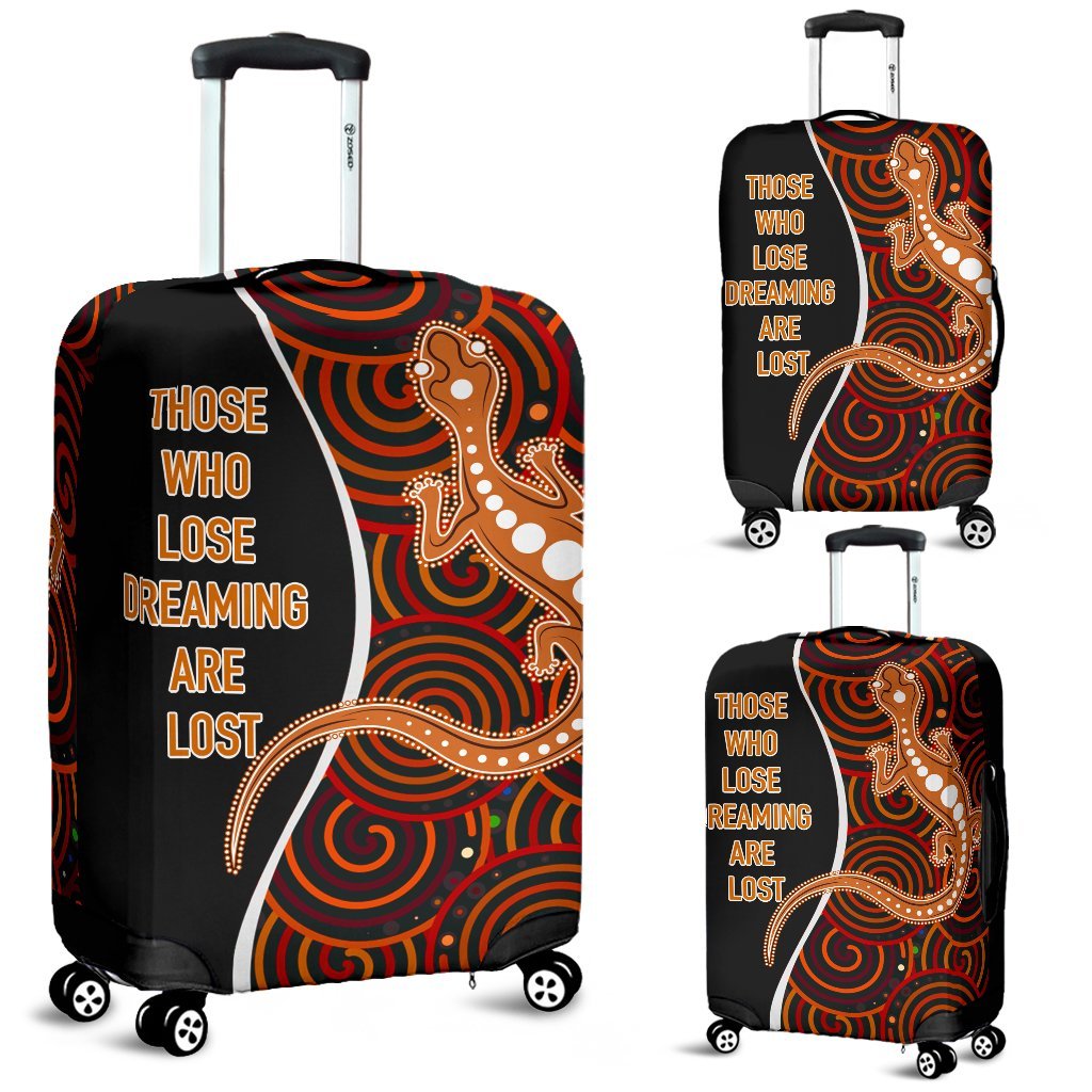 aboriginal-luggage-covers-indigenous-lizard-dreaming