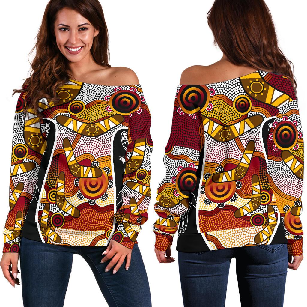 off-shoulder-sweater-aboriginal-dot-painting-lizard-sweater-women
