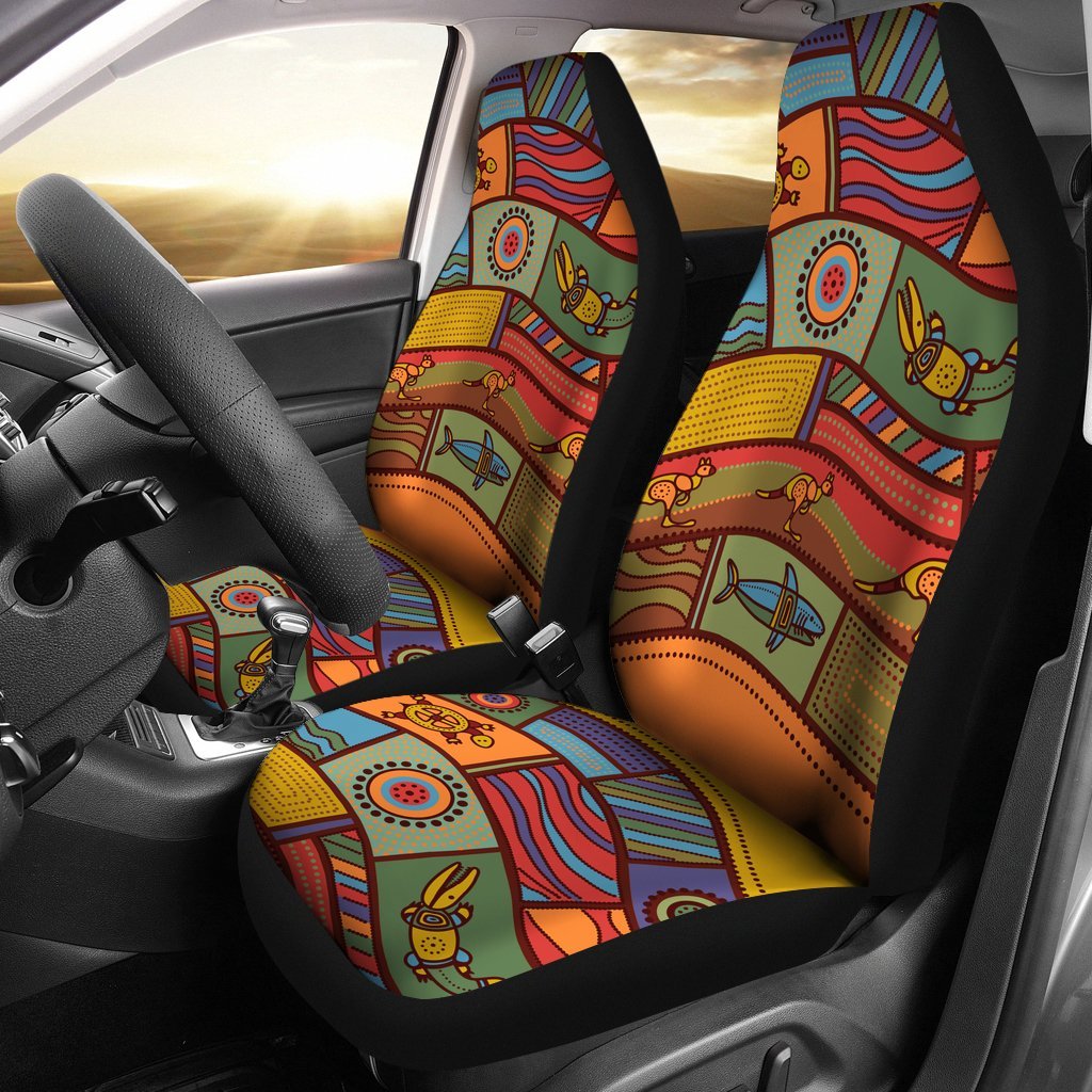 car-seat-covers-aboriginal-art-with-animals