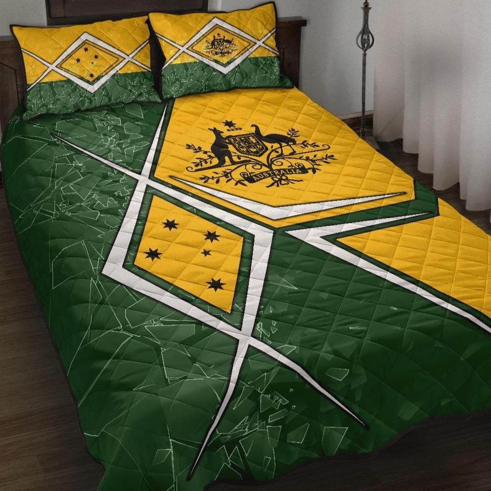 quilt-bed-set-aussie-flag-green