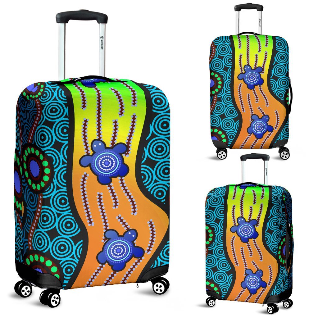 luggage-covers-aboriginal-turtle