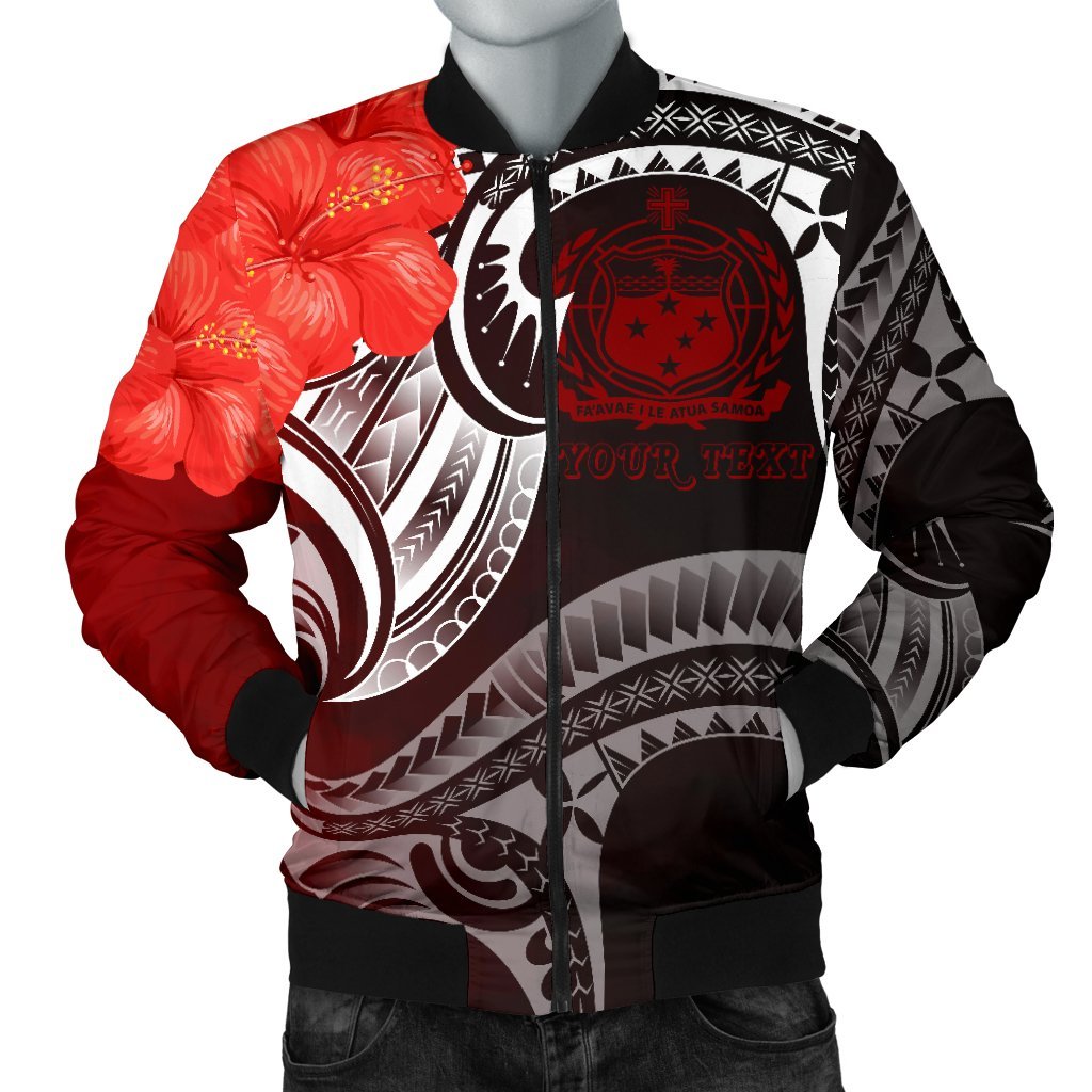 samoa-custom-personalised-mens-bomber-jacket-samoa-seal-wave-style-red