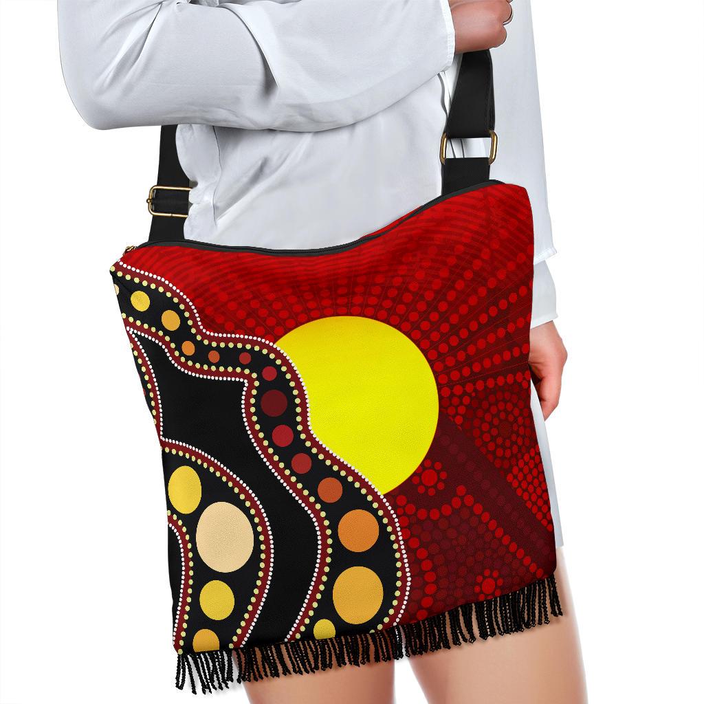 boho-handbag-australia-indigenous-flag-circle-dot-painting-art-tote-bag