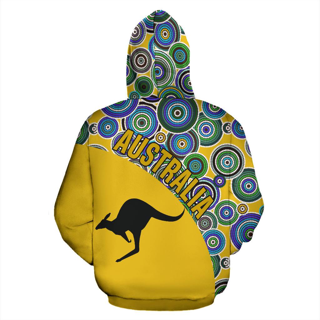 aboriginal-hoodie-kangaroo-pattern-circle-dot-painting