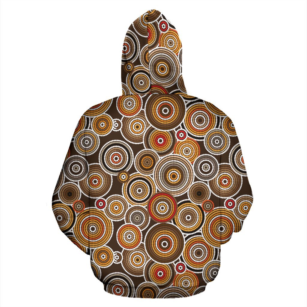 hoodie-aboriginal-dot-painting-hoodie-ver15-unisex