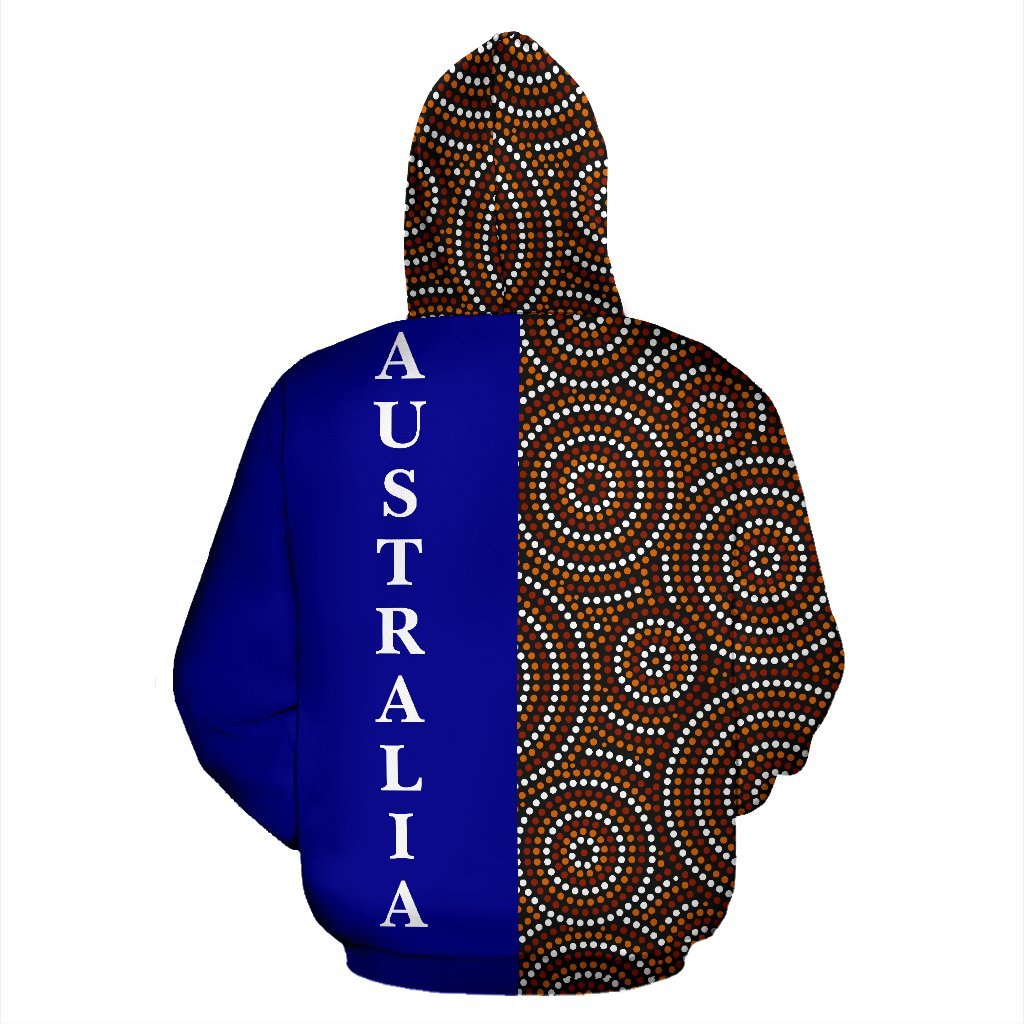 aboriginal-hoodie-australian-coat-of-arms-circle-dot-painting