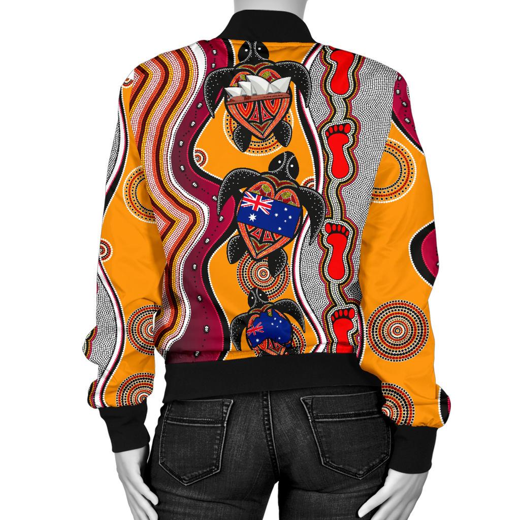 bomber-jacket-aboriginal-patterns-jacket-turtle-women