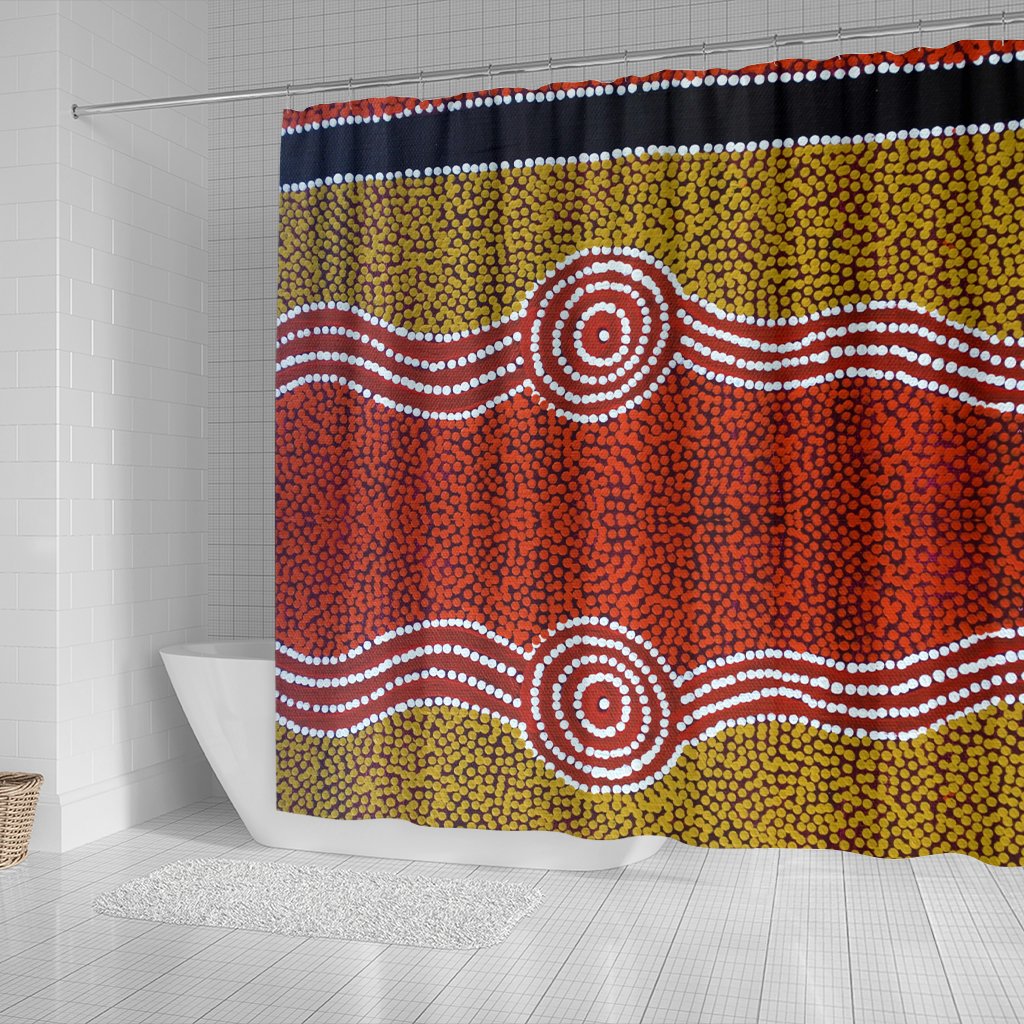 shower-cutian-aboriginal-dot-style