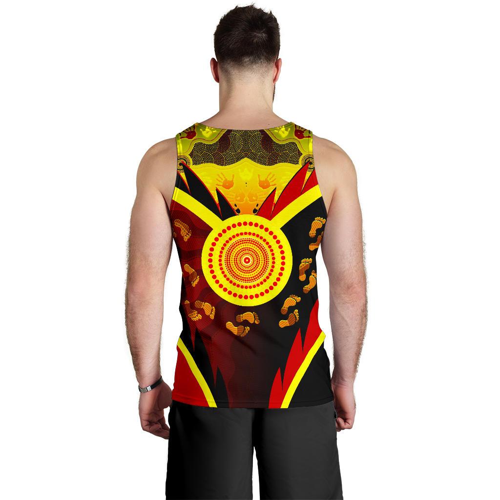 aboriginal-mens-tank-top-indigenous-flag-with-footprint-hand-art