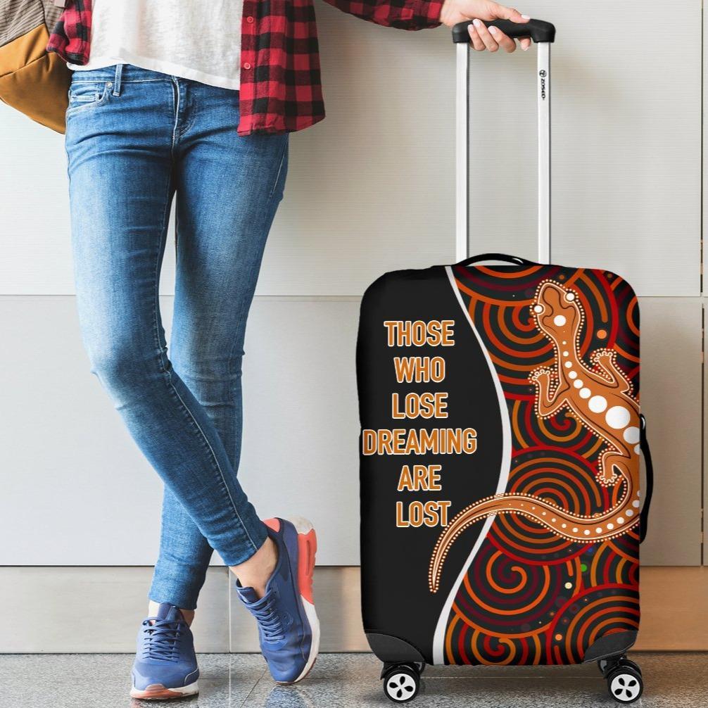 aboriginal-luggage-covers-indigenous-lizard-dreaming