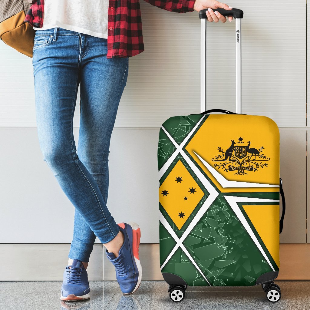 luggage-cover-aussie-flag-green