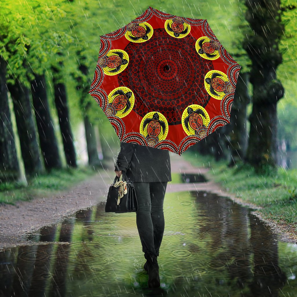 umbrellas-aboriginal-dot-painting-umbrellas-turtle