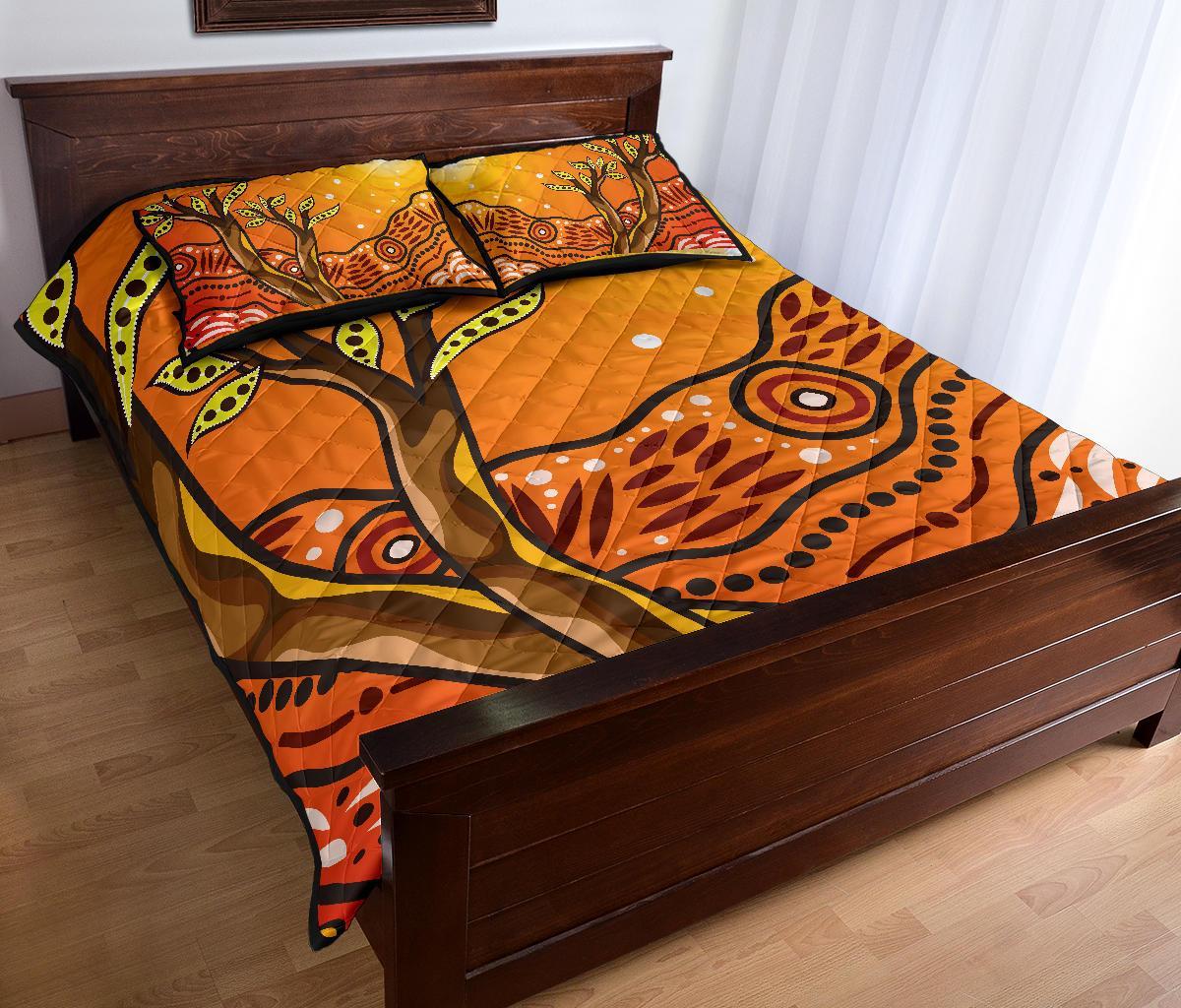 aboriginal-quilt-bed-set-tree-on-the-hill