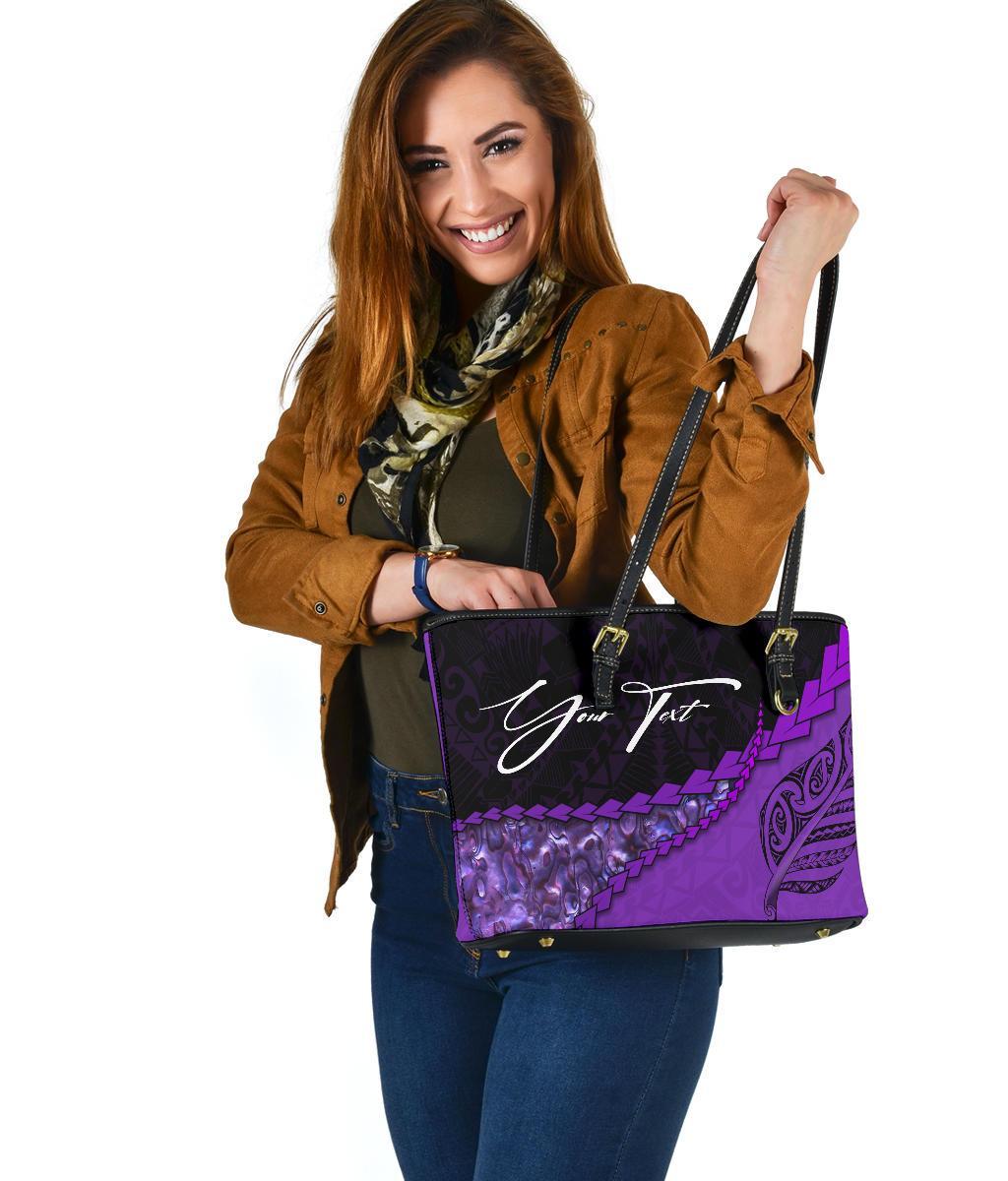 signature-custom-paua-shell-maori-silver-fern-leather-tote-bag-purple