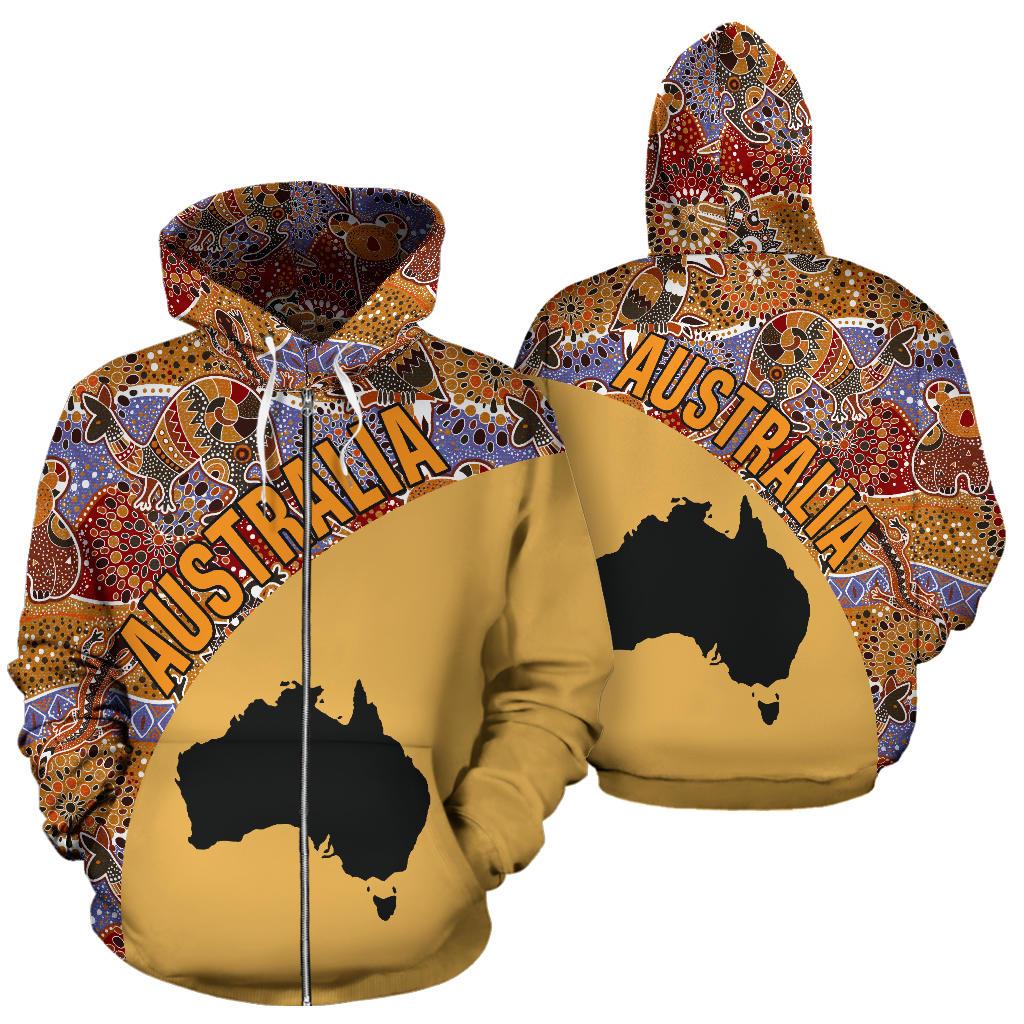 aboriginal-zip-up-hoodie-australia-map-patterns-koala-kangaroo