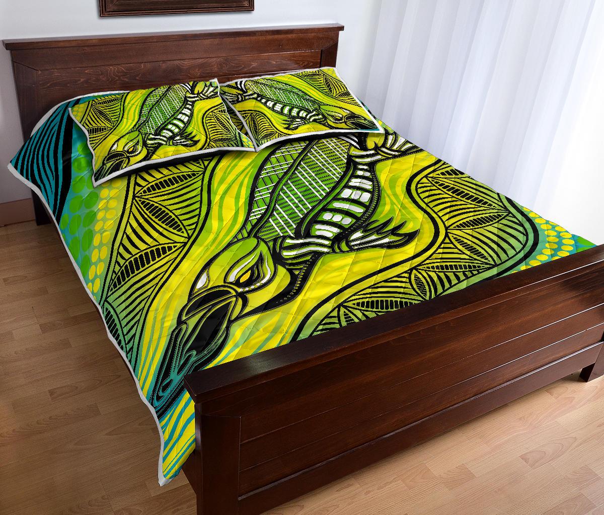 quilt-bed-set-aboriginal-platypus
