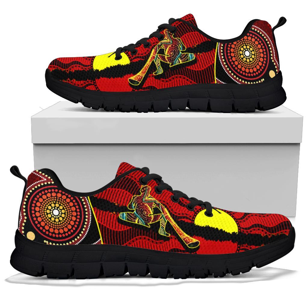 sneakers-australia-aboriginal-dots-with-didgeridoo-black
