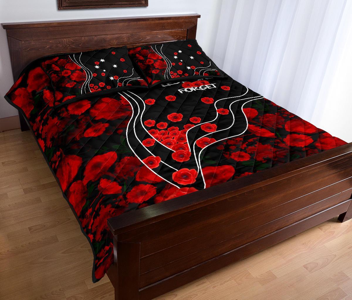 anzac-lest-we-forget-quilt-bed-set-poppy-flowers