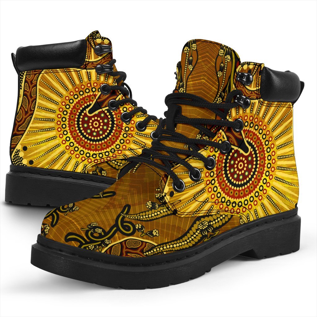 all-season-boots-australian-aboriginal-snake-rainbow-serpent