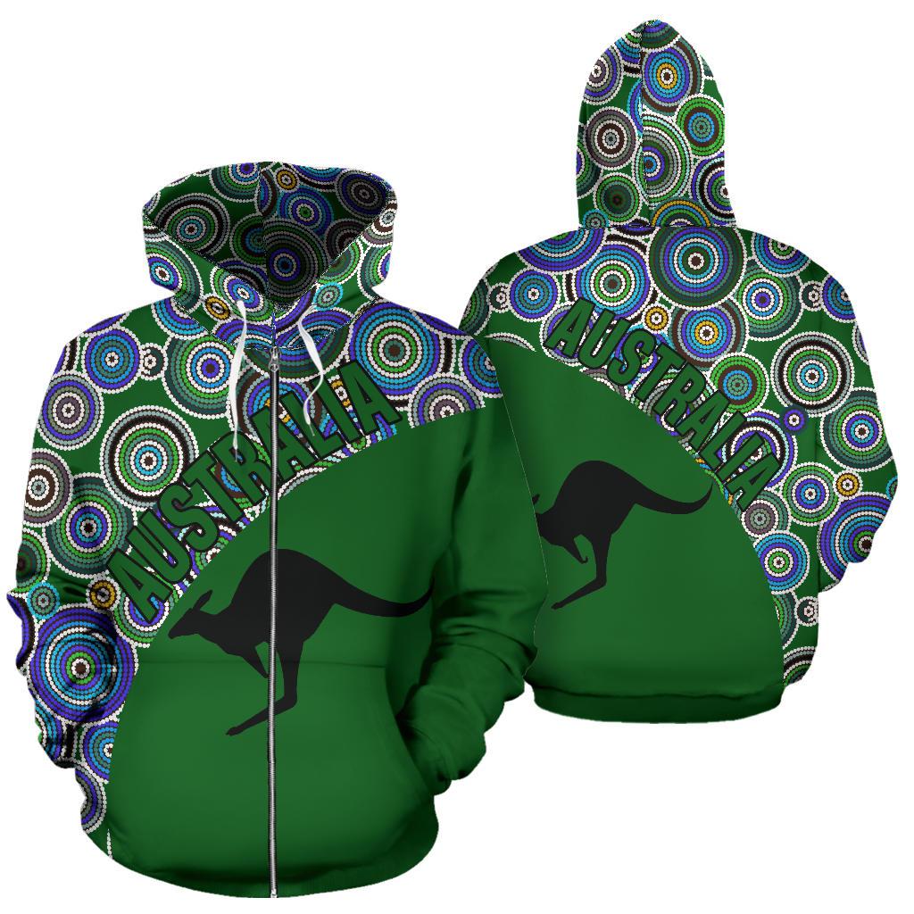 aboriginal-zip-up-hoodie-kangaroo-patterns-circle-dot-painting
