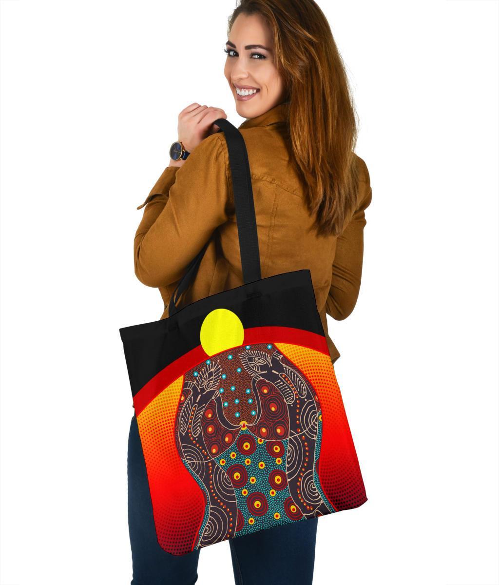 tote-bag-aboriginal-sublimation-dot-pattern-style-red