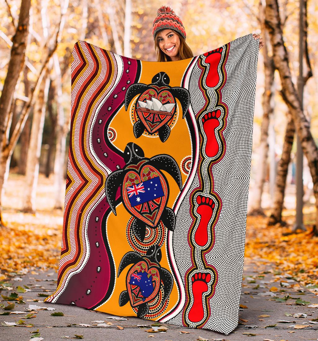 premium-blanket-aboriginal-patterns-premium-blanket-turtle-women